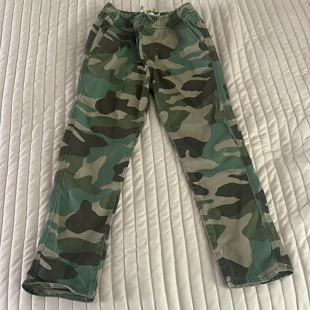 Boys Boden Camo pants